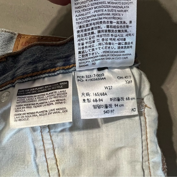 LEVIS’S 501 Jean Short in Waveline - Picture 6 of 6